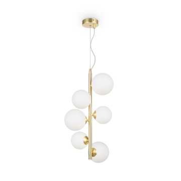 Corp de iluminat suspendat Dallas Ø 29 cm G9 - Auriu
