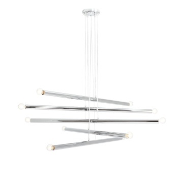 Corp de iluminat suspendat Tubo 10xE14