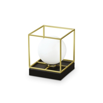 Lampă de masă Lingotto Auriu, Negru - 15 cm
