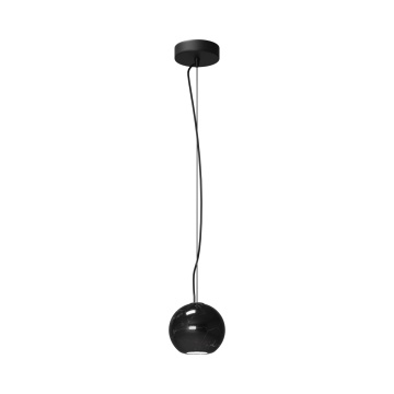 Pendul Basic Texture Ø 12 cm GU10 - Negru