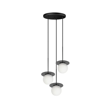 Pendul BORRA B 3P black triple, negru