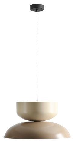 Pendul Elo 47 cm 1xE27 - Crem