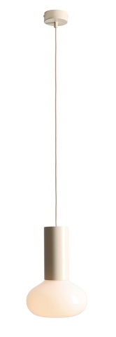 Pendul Flo 19 cm 1xE14 - Crem