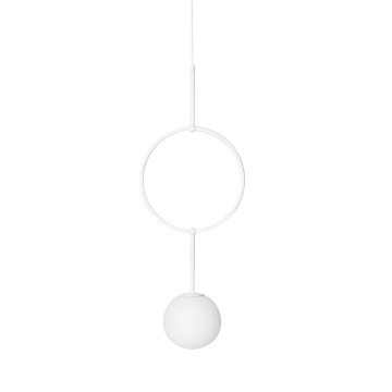 Pendul ISUULLA A white, alb