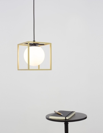 Pendul Juliet Opal / Negru 18 x 18 x 120 cm