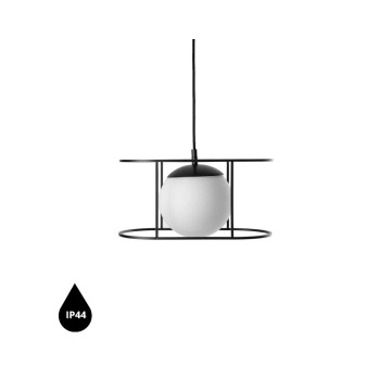 Pendul KUGLO B IP44, negru