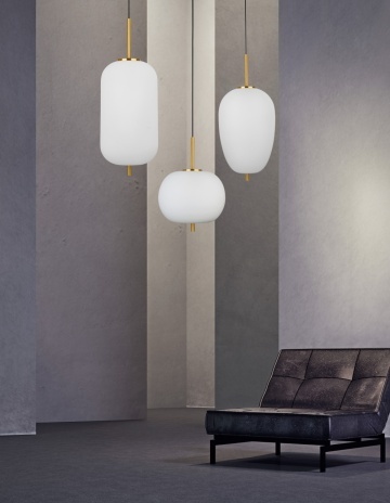 Pendul Lato Opal / Auriu Ø27 x H 120 cm