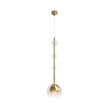 Pendul Ros Ø 16 cm GU10 - Auriu