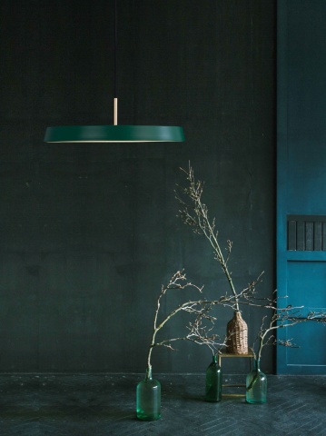 Pendul Vetro Matt Green Ø50 x H 130 cm