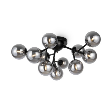 Plafonieră Dallas Ø 60 cm G9 - Negru