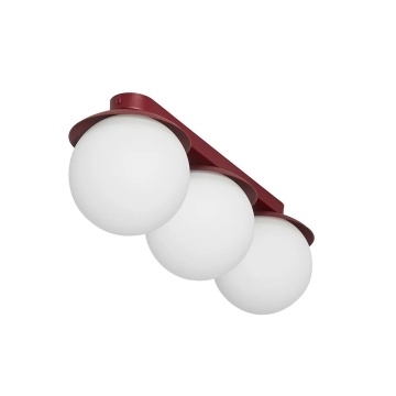 Plafonieră KUUL B burgundy / UMMO, burgundy