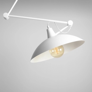 Plafoniera Melos Alb 50 cm 1xE27