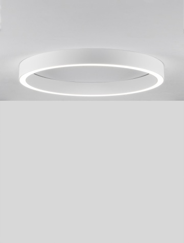 Plafoniera Sting Alb Ø80 x H 6,5 cm