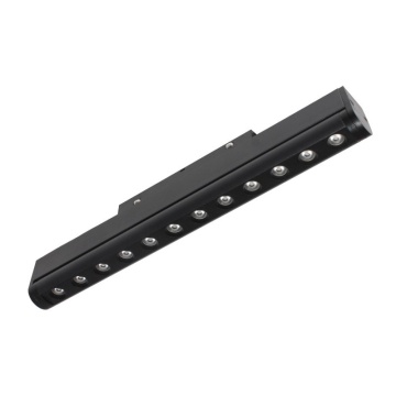 Proiector pe sina magnetica Alfa IRMA 24,5CM 12W 3000K - Negru