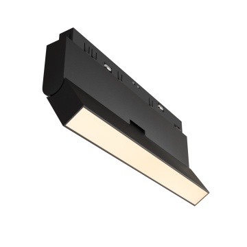 Proiector pentru sina Sina magnetica Exility - 22.1 cm, DIM DALI Negru