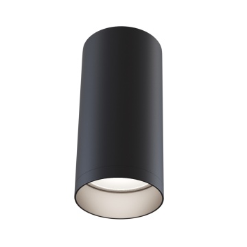Spot aplicat Focus - H 13 cm, Negru, GU10