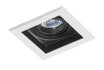 Spot încastrat Minorka Wh/Bk - Alb / Negru