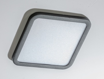 Spot încastrat Slim 15 Square 4000K Ip44 - Negru