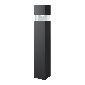 Stalp Quadra L 10 x l 10 cm 3000K - Negru