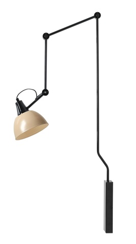 Aplică Aida 17 cm 1xE27 - Bej