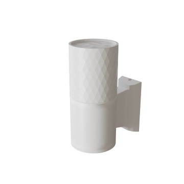 Aplică Bowery H 14.5 cm GU10 - Alb