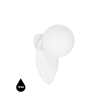 Aplică de perete FYLLO B white IP44, alb