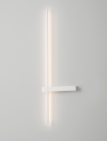 Aplica perete decorativa Danessa Alb 22,2 x 4 x 73 cm