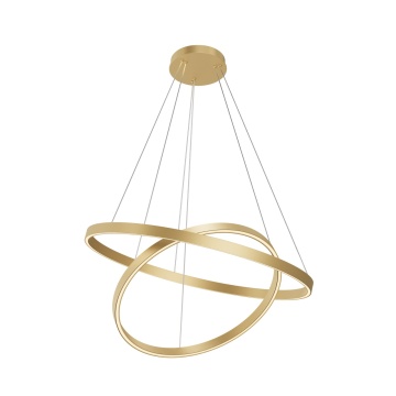 Corp de iluminat suspendat Rim Ø 80 cm - Auriu
