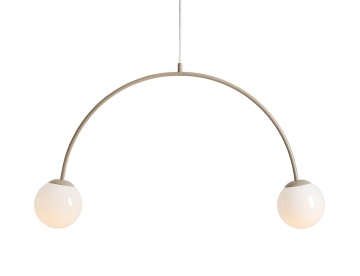 Corp de iluminat suspendat Una 84 cm 2xE14