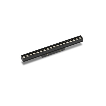 Corp pentru șină magnetică Magneto 18W 3000K - Negru