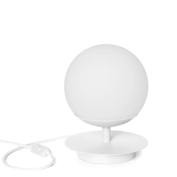 Lampă de masă / veioză PLAAT ST white, alb
