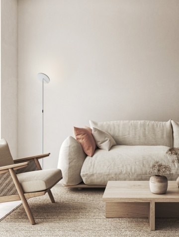 Lampadar Sinkro Alb Ø25 x H 181 cm