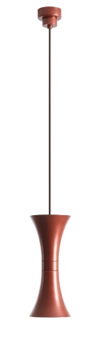 Pendul Kibo II Ruginiu 10 cm 1xGU10