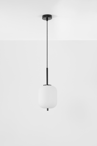 Pendul Lato Opal / Negru Ø16,5 x H 120 cm
