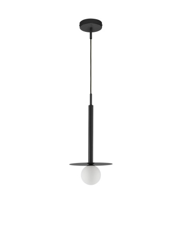 Pendul Pielo Opal / Negru Ø22 x H 150 cm