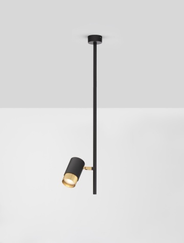 Pendul Pongo Negru / Auriu Ø5,9 x H 62,2 cm