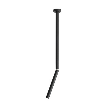 Pendul Stick înălțime 54,5 cm 1xG9 - Negru total