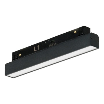 Proiector pe sina magnetica Alfa Saga 12W 2LINE CCT SWITCH - Negru