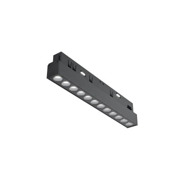 Proiector pentru sina Sina magnetica Exility - 22 cm, 3000K, Negru