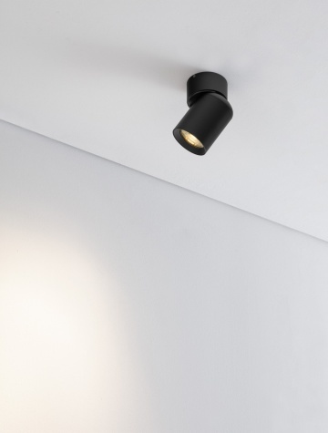 Spot Amecy Negru Ø6 x H 11 cm