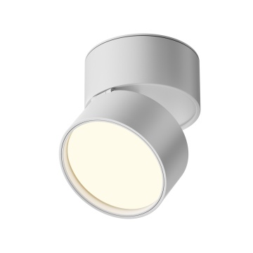 Spot aplicat Onda - Ø 8.5 cm, 3000K, Alb