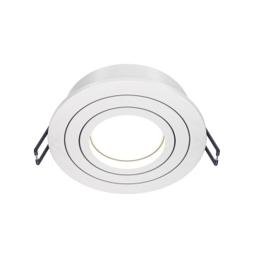 Spot incastrat Atom - Ø 9.2 cm, Alb, GU10