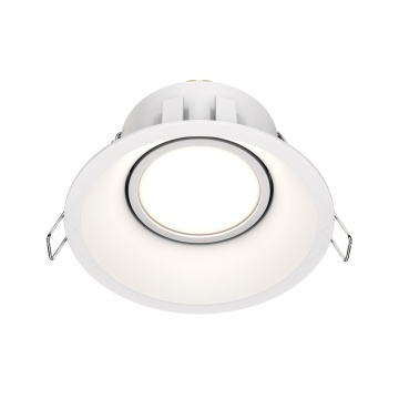 Spot incastrat Dot - Ø 9.3 cm, Alb, GU10