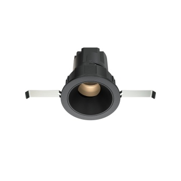 Spot incastrat Wise - Ø 6.2 cm, 3000K, Negru