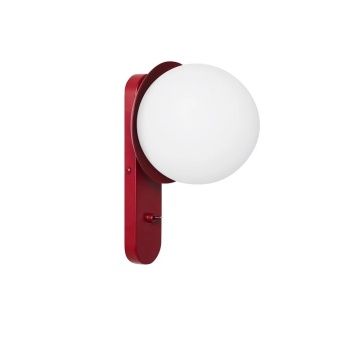 Aplică de perete KUUL D1 Burgundy / With Switch, burgundy