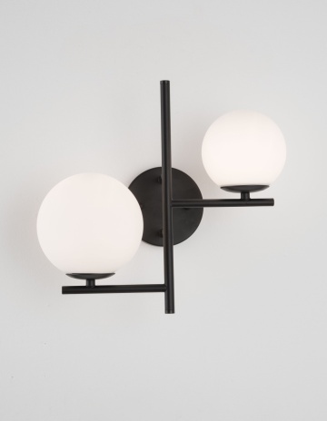 Aplica Impero Opal / Negru 35 x 19 x 33 cm