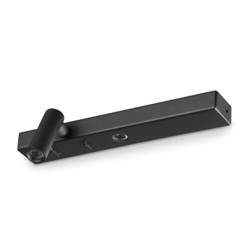 Aplică perete Bonne Nuit Negru - 22 cm