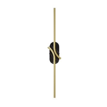 Aplică Renaissance H 63 cm 3000K - Negru