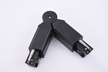 Conector ajustabil Track 3LINE - Negru