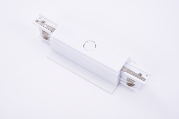 Conector liniar incastrat sistem șină Track 3LINE - Alb